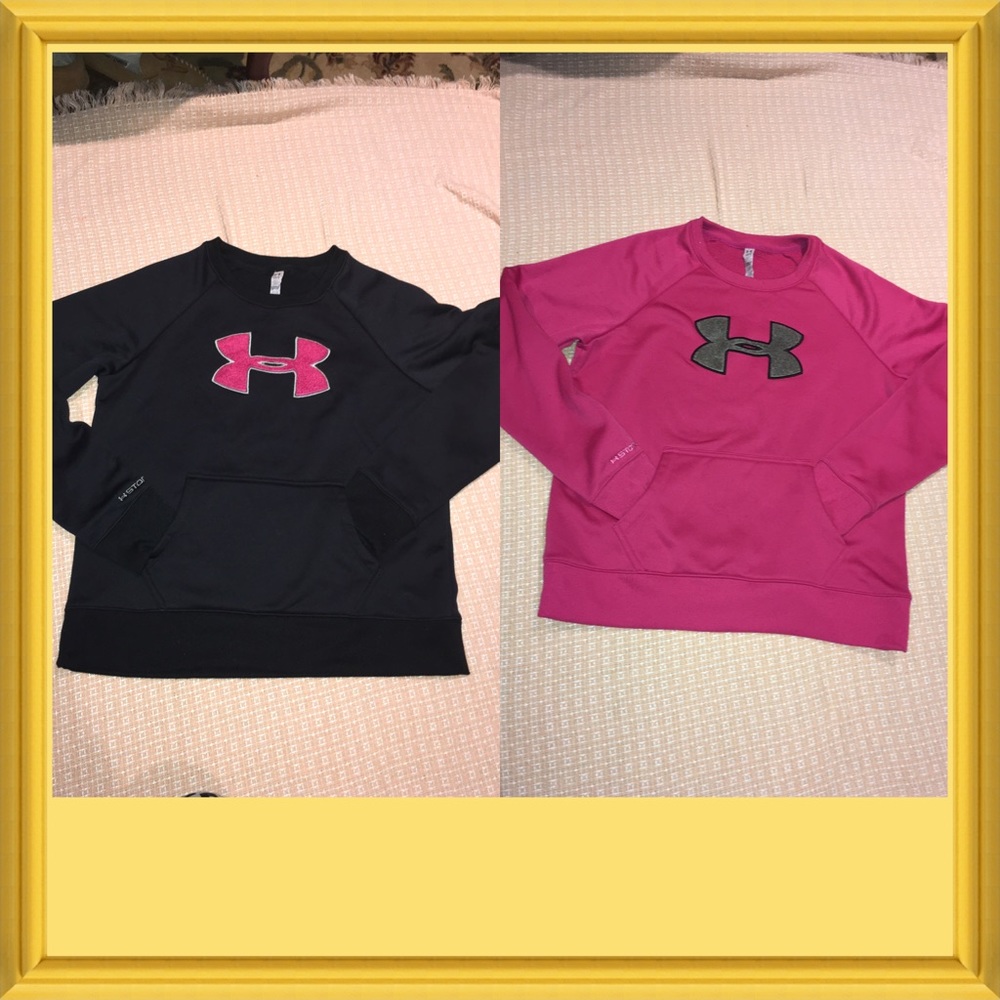 Under Armour storm sweater bundle of 2 L