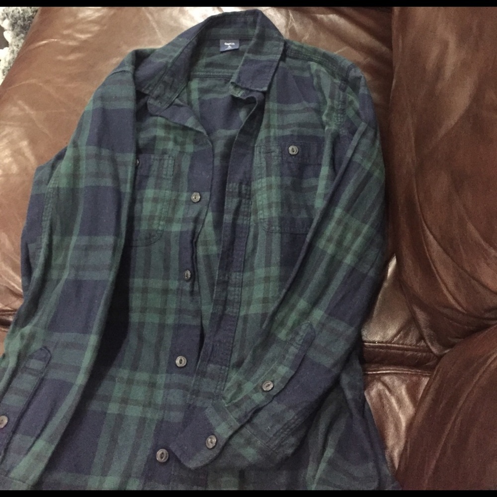 Button up long sleeve boys shirt