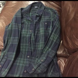 Button up long sleeve boys shirt