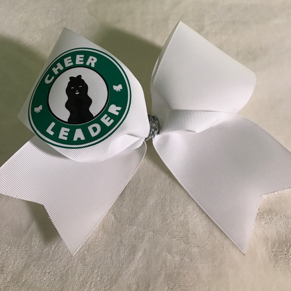 Starbucks cheer bow.