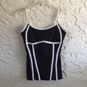 Tyoga Mock Corset Workout Top