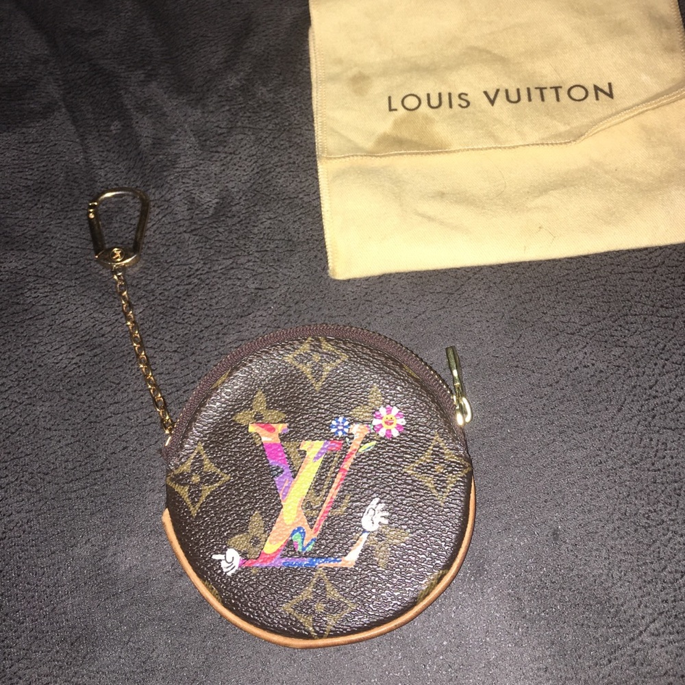 Louis Vuitton Murakami ltd edition Cles Coin Purse