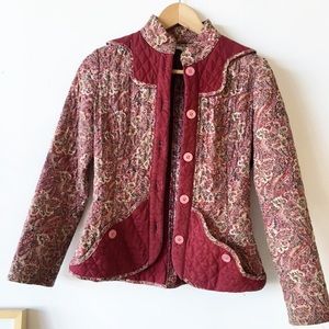 Built by wendy quilted jacket