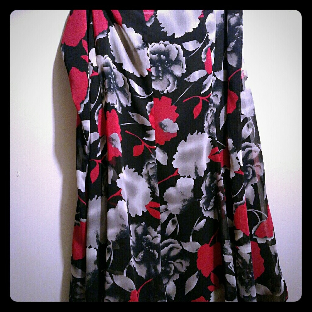 Knee length circle skirt