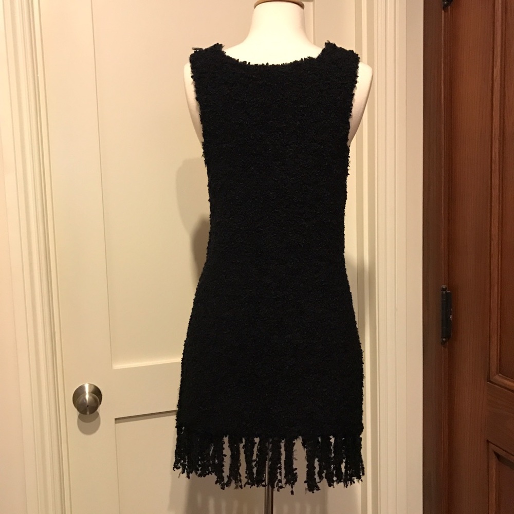 Long Fringe Vest by Betsey Johnson NWT - Picture 2 of 5