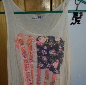 Graphic tank top