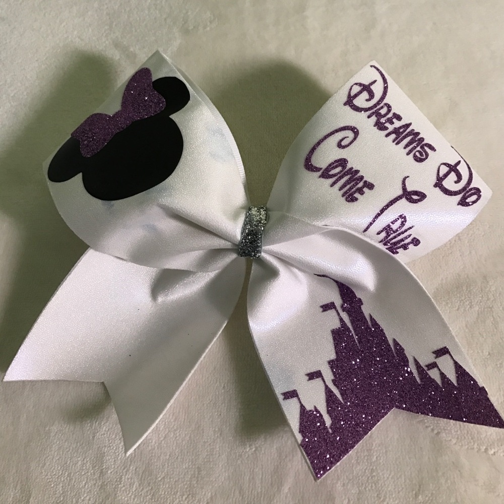 Disney cheer bow.