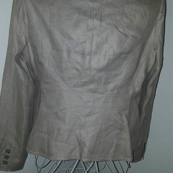 The Limited Linen Peplum Blazer - Picture 3 of 3