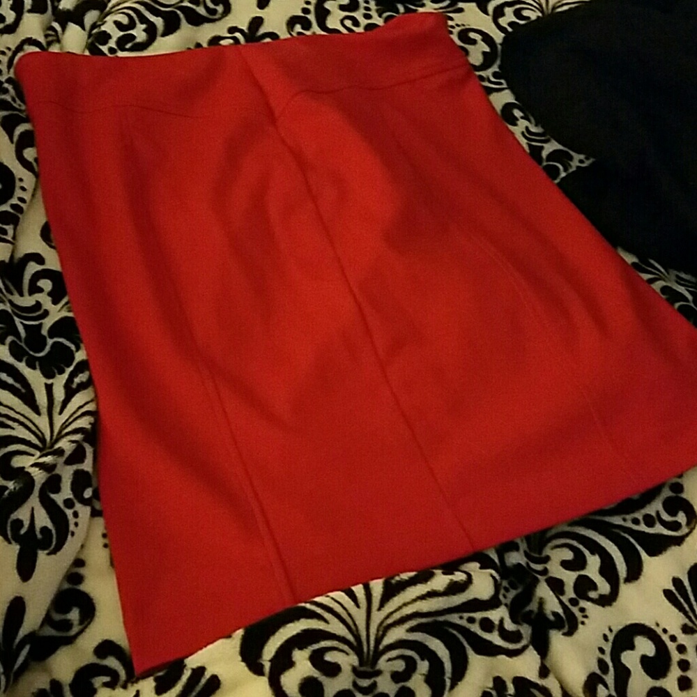 Michael by Michael Kors Red Skirt