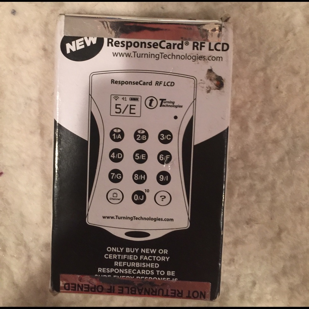ResponseCard RF LCD