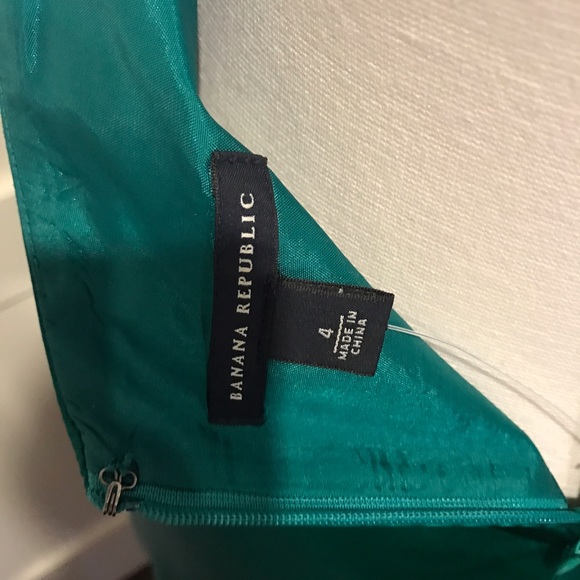 Strapless Silk Midi Dress from Banana Republic - Picture 5 of 7