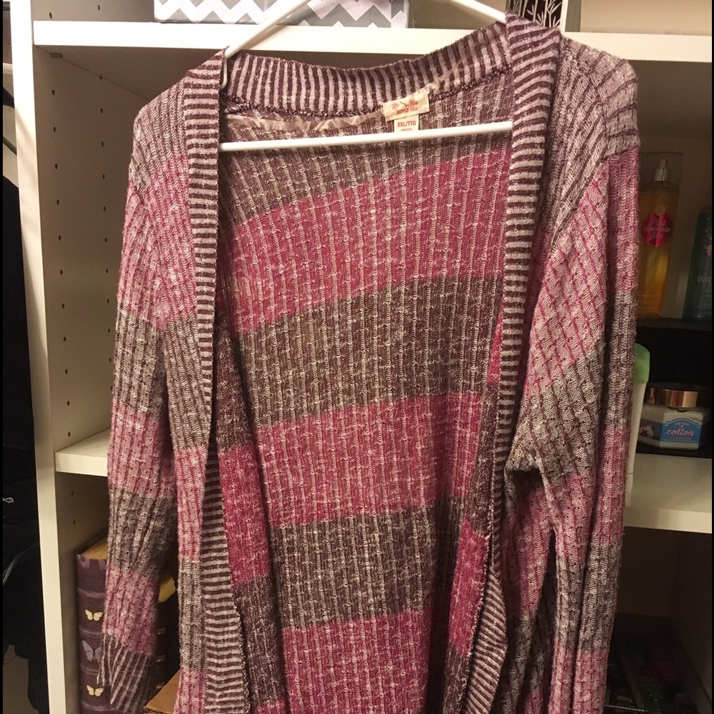 Mossimo Striped Cardigan