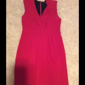 Banana Republic Red sleeveless dress, black lined
