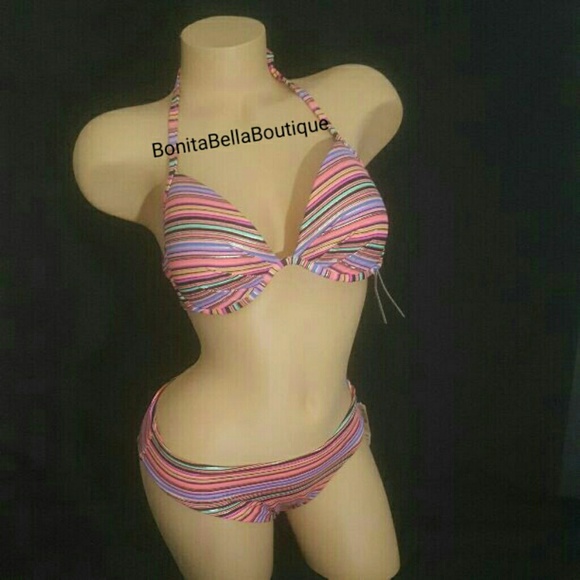 Victoria's Secret 36C MEDIUM BIKINI BUNDLE NWT