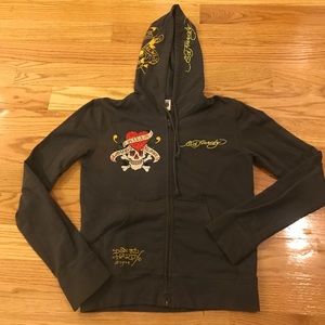 Ed Hardy Love Kills Slowly Hoodie