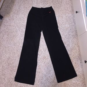 Nike dri-fit wide leg workout/yoga pants
