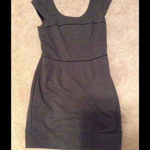 BCBG Gray sleeveless dress