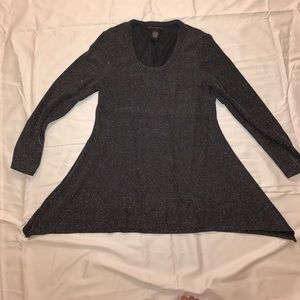 Stunning Sparkle Long Sleeved A-Line Top