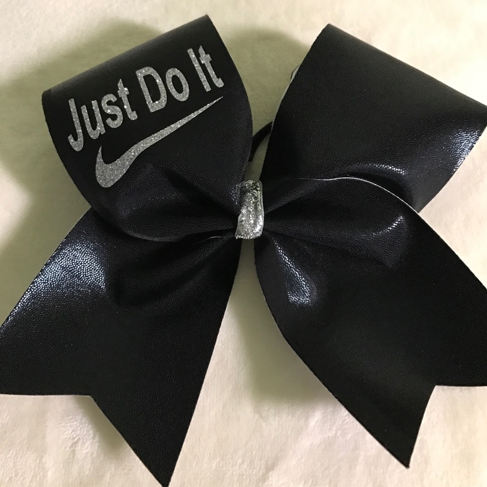Just do it cheer bow.