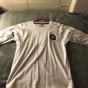 Georgetown university Pink varsity crew shirt