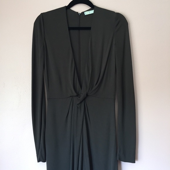 Chloé Plunging Long Sleeve Gown - Picture 4 of 4