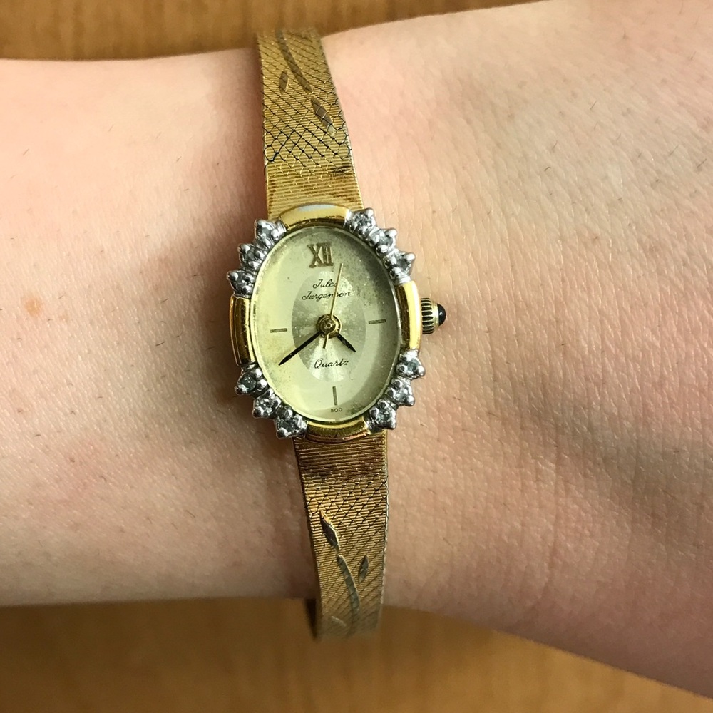 Jules Jürgenson watch gold diamonds