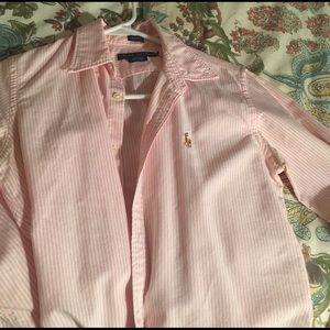 Ralph Lauren Tops - Ralph Lauren Oxford Stripe Shirt Slim Fit Ralph Lauren Tops - Ralph Lauren Oxford Stripe Shirt Slim Fit