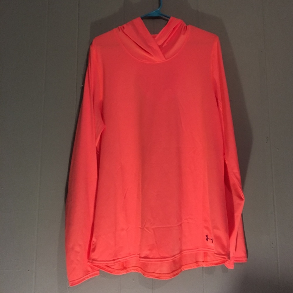 Coral Under Armour Pullover NWOT