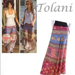 NWT! TOLANI Maxi Skirt as seen in Isla Fischer