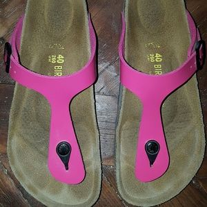 Birkenstocks Hot Pink 9