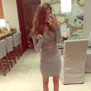 Super cute & soft two pierce dress from lulus!