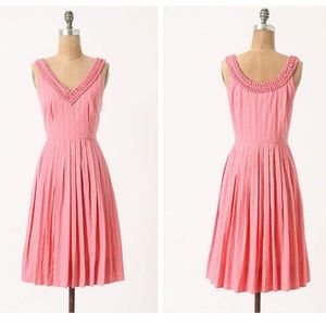 Final Price! Anthropologie Melon Ball Dress