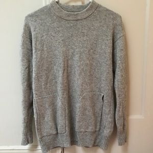J Crew Factory Sweater Tunic with Front Pockets