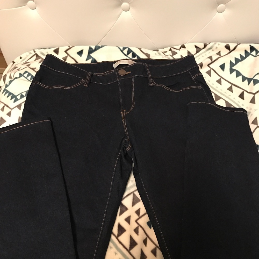 Skinny jeans- dark blue jean size 13 NWOT