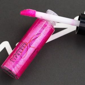 MAC pink lip glass bundle