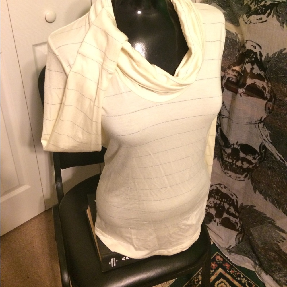 Banana Republic Long sleeve Cowl neck top