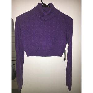 Cropped sweater