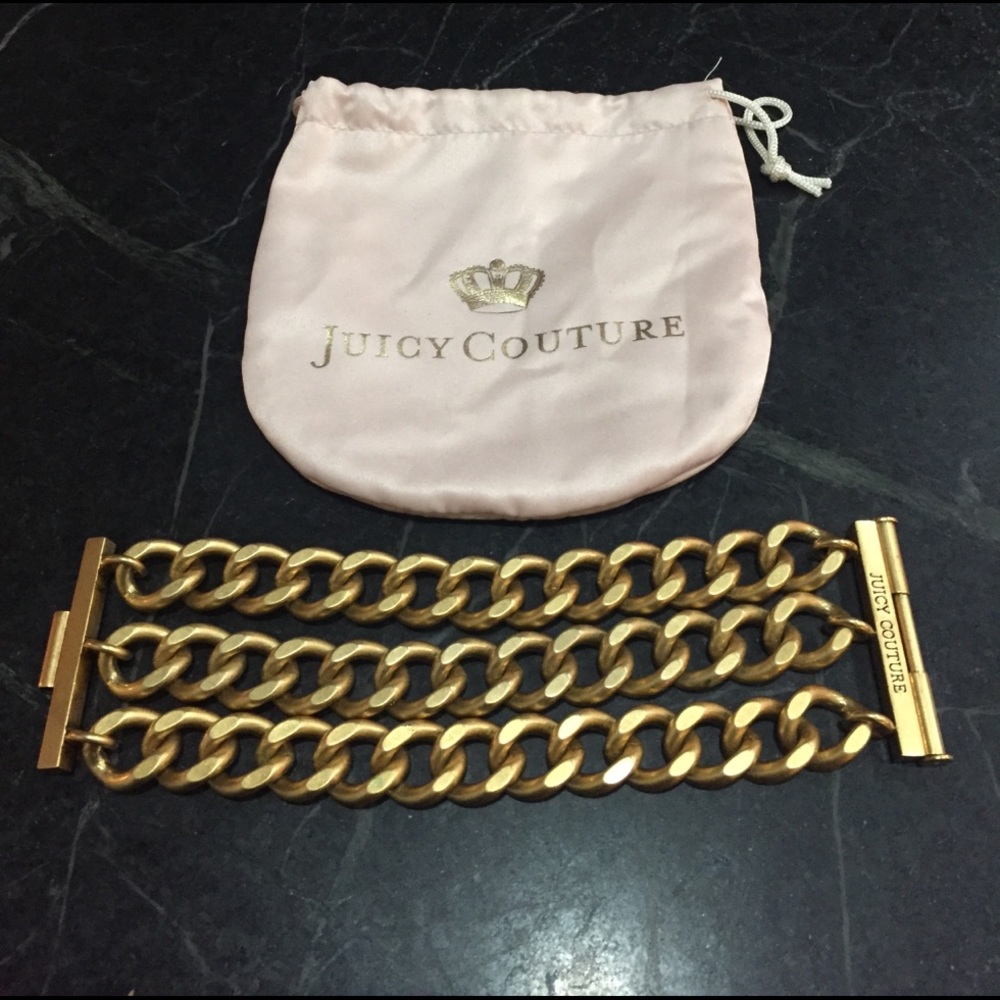 SALE ✨ Juicy Couture Gold Chain Bracelet ✨