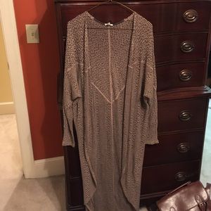 Lightweight Duster cardigan