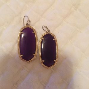 Kendra Scott Purple Danielle Earrings