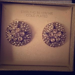 Earrings. Sterling silver. New.