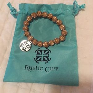 Gold Rustic Cuff