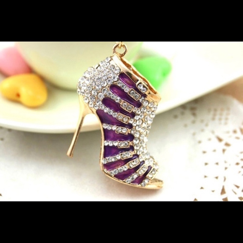 💙High Heel Shoes Keychain