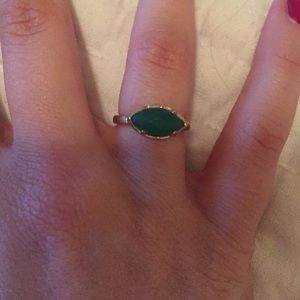 Kendra Scott Green Ring Size 5