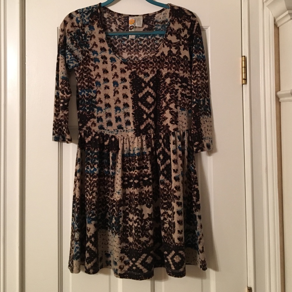 Mimi Chica Brown Dress