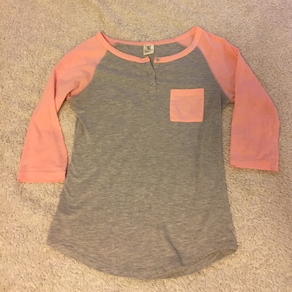 Zine Baseball Tee
