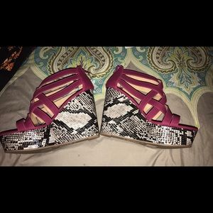 Brand new brash wedges.