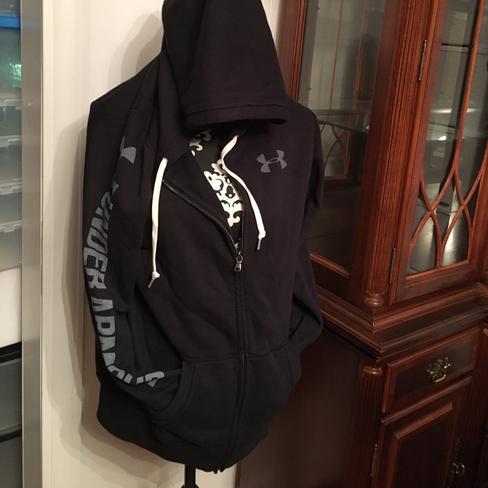 under armour zip up hoodie