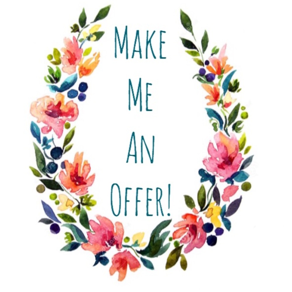 Happy to consider all reasonable offers!