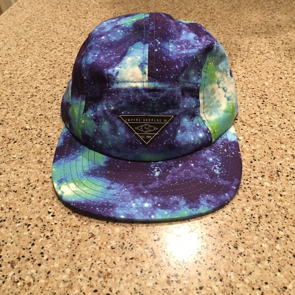 Galaxy print Empyre Surplus Co hat